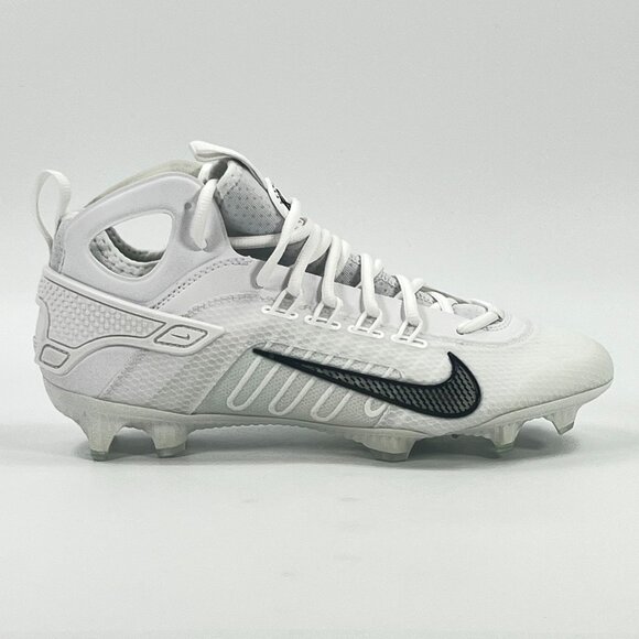 Nike Huarache 9 Elite LAX \'White Black\' FD0088-101 Lacrosse Cleats Multi Size main image 8